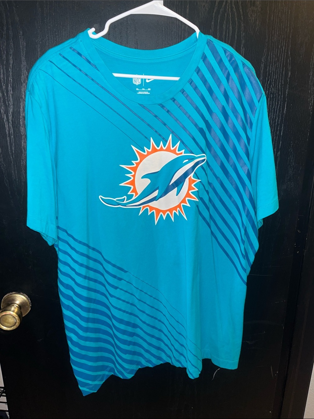 NFL Miami Dolphins Teal & Orange Graphic Tee